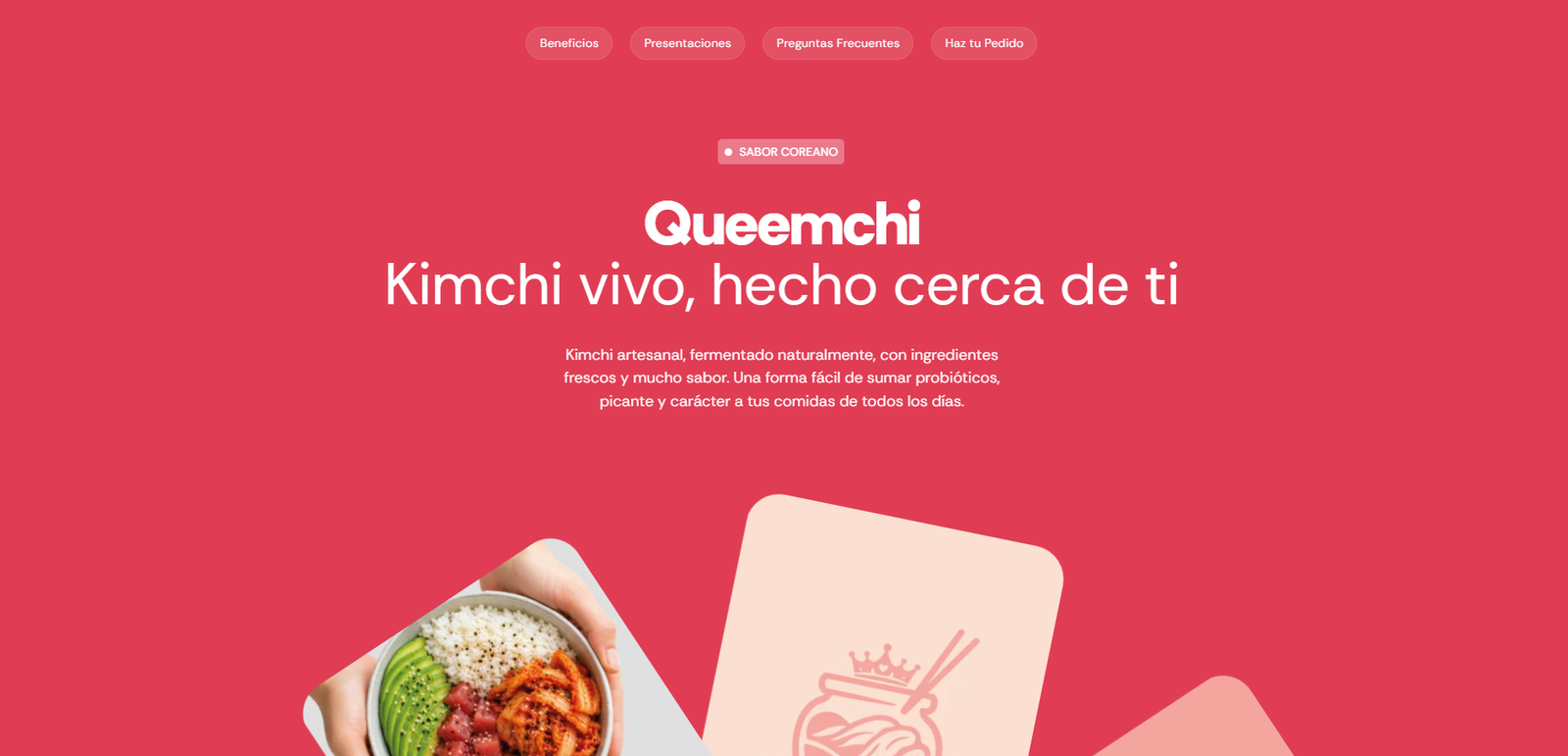 Queemchi website preview
